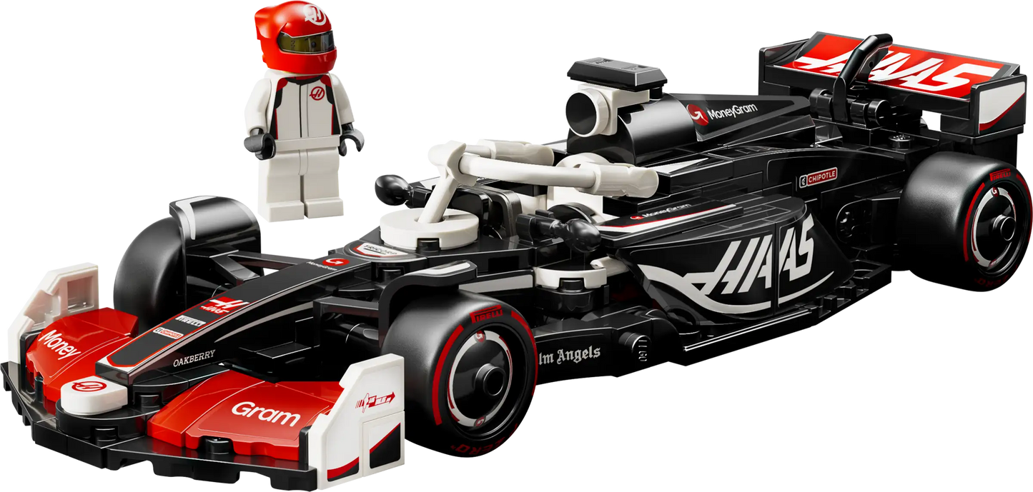 Nástěnný rám pro LEGO® Speed Champions 77250 Závodní auto MoneyGram Haas F1® Team VF-24
