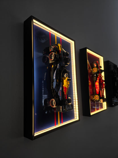 Nástěnný rám pro LEGO® Speed Champions 77243 Závodní auto Oracle Red Bull Racing RB20 F1®