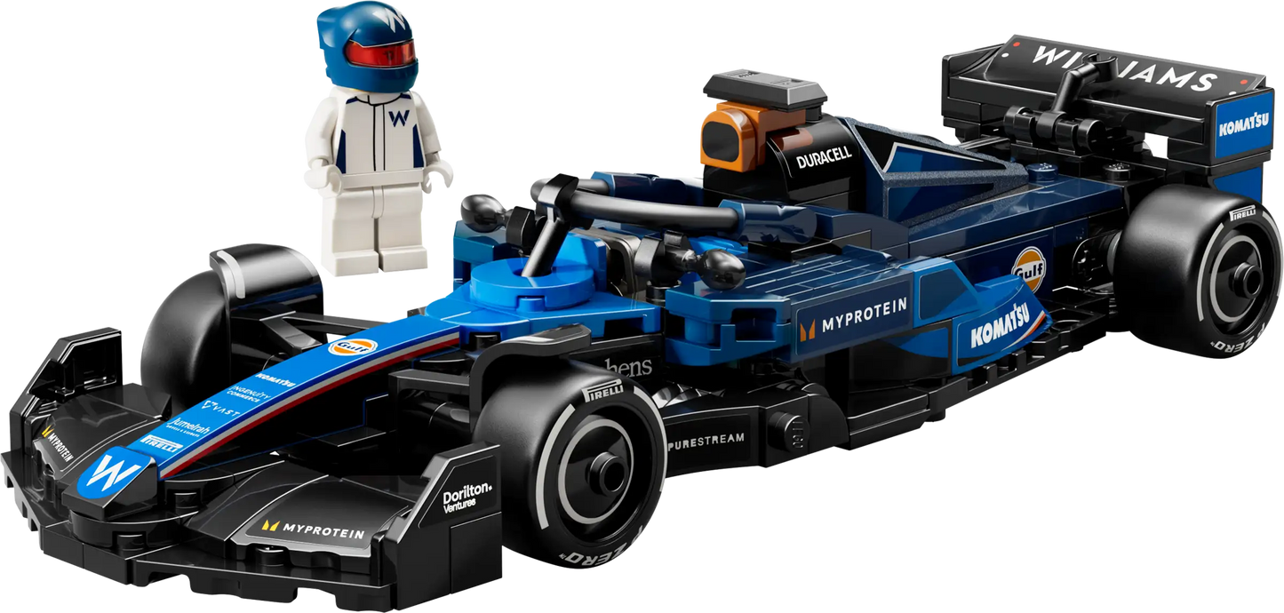 Nástěnný rám pro LEGO® Speed Champions 77249 Závodní auto Williams Racing FW46 F1® v provedení s gradientem
