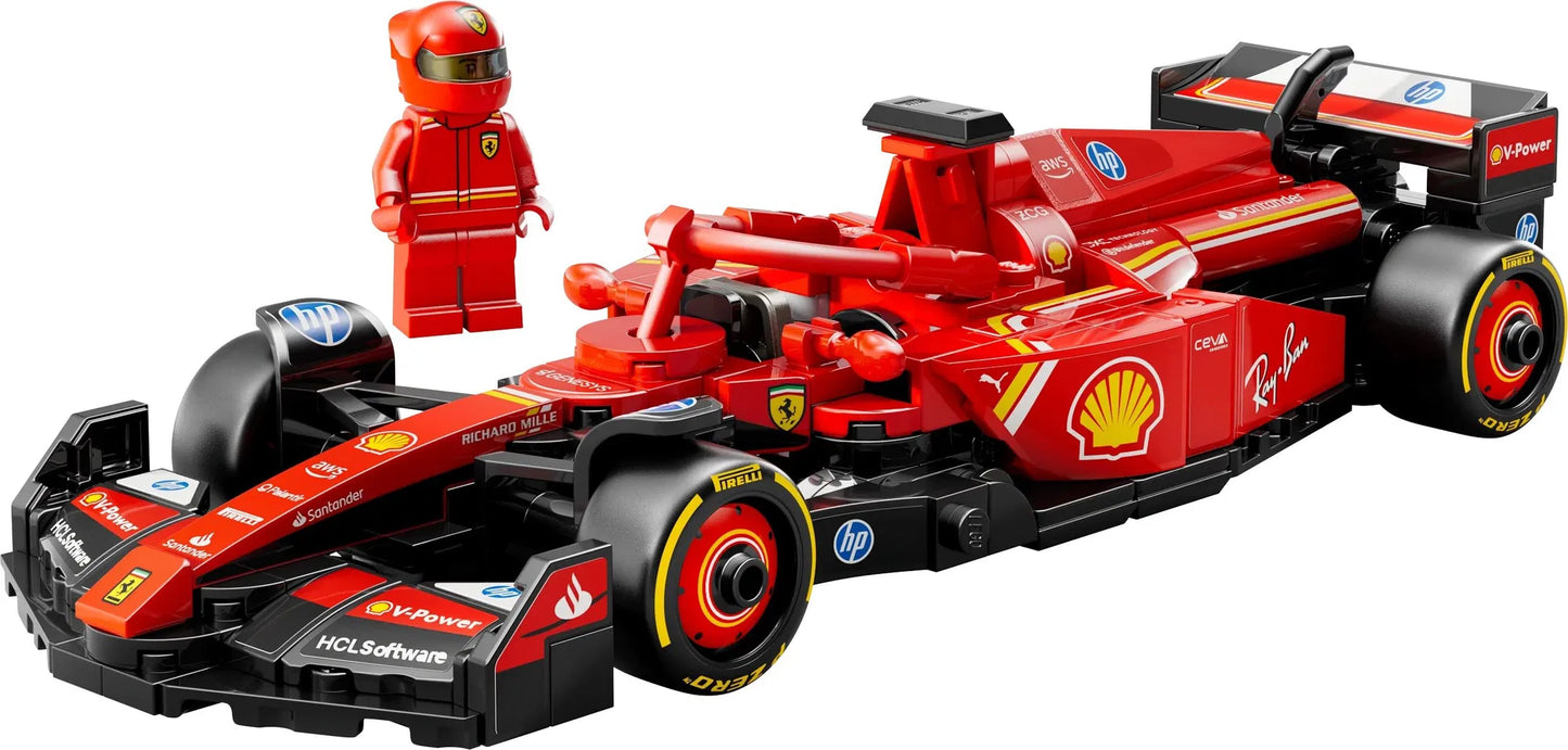 Nástěnný rám pro LEGO® Speed Champions 77242 Závodní auto Ferrari SF-24 F1® v provedení s gradientem
