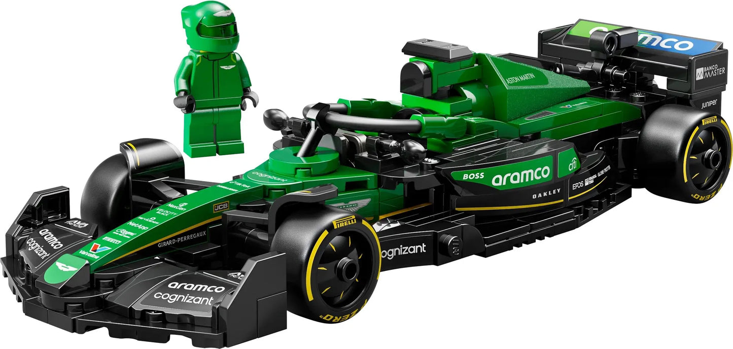 Nástěnný rám pro LEGO® Speed Champions 77245 Závodní auto Aston Martin Aramco F1® AMR24