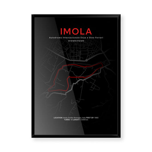 3D Mapa okruhu VC Emilia Romagna